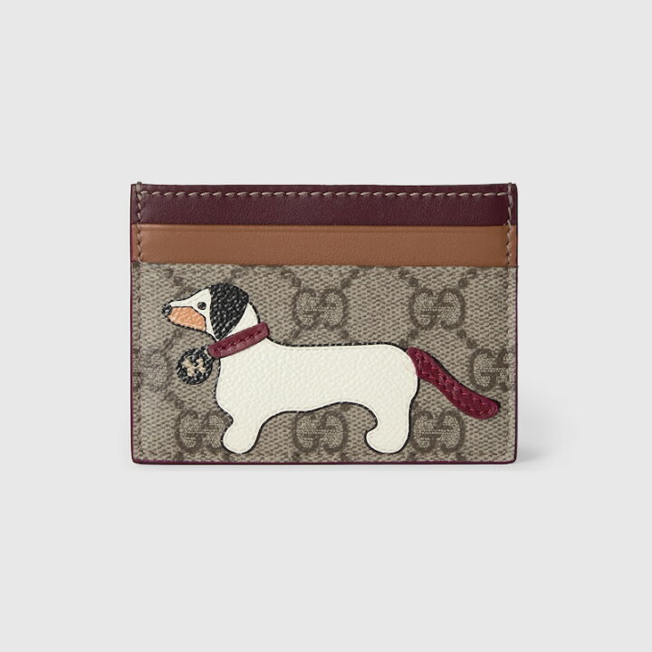 楽天市場】グッチ GUCCI レディース ドッグ ディテール付き バイカラー  