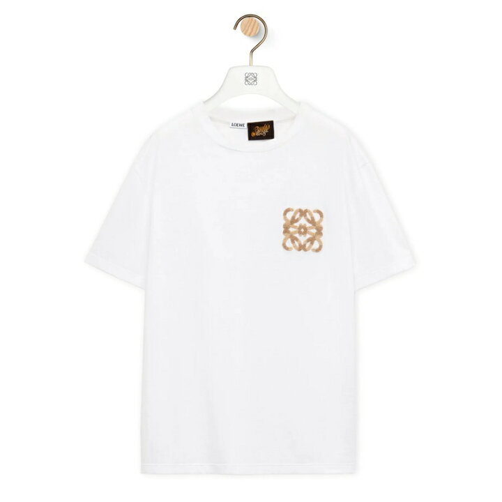 楽天市場】ロエベ LOEWE メンズ リラックスフィット Tシャツ【ホワイト 