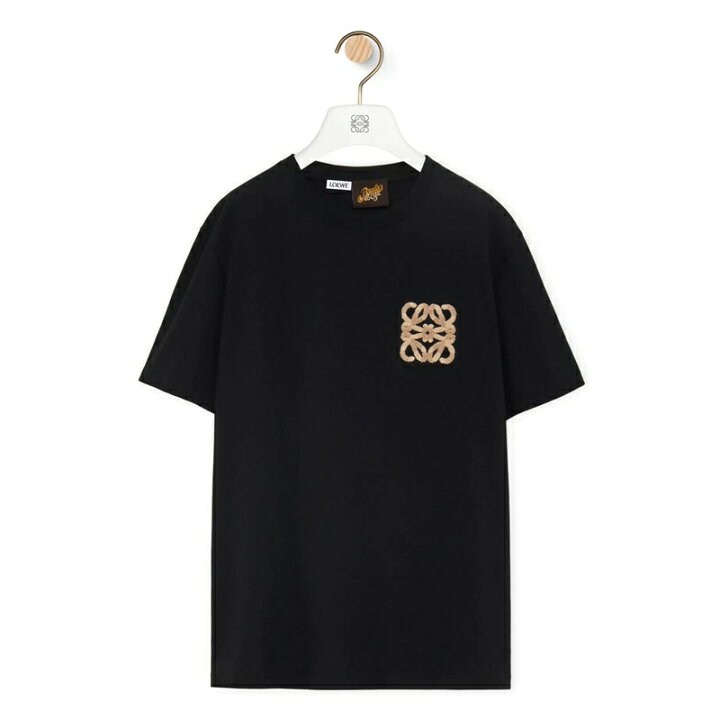 楽天市場】ロエベ LOEWE メンズ リラックスフィット Tシャツ【ブラック 