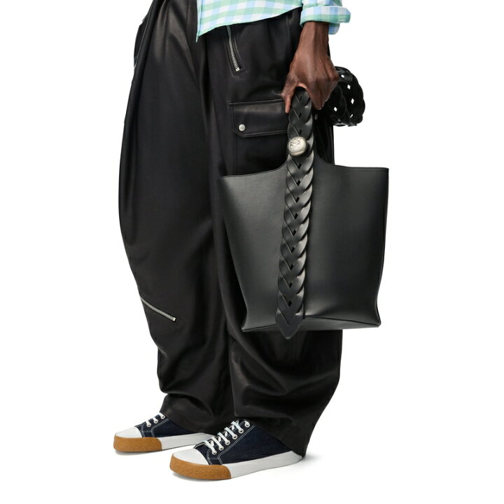楽天市場】ロエベ LOEWE メンズ ペブル バケットバッグ ラージ 