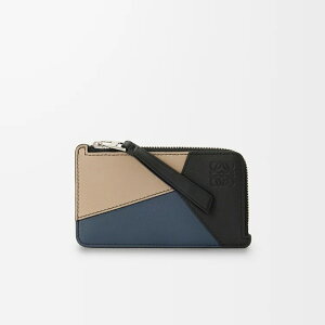 ロエベ LOEWE 2025秋冬メンズ パズル コインカードホルダー【インディゴダイ/コルダ 】【送料無料】【正規品】