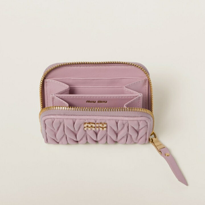 楽天市場】ミュウミュウ MIU MIU 2024/25秋冬 マテラッセレザー コイン 