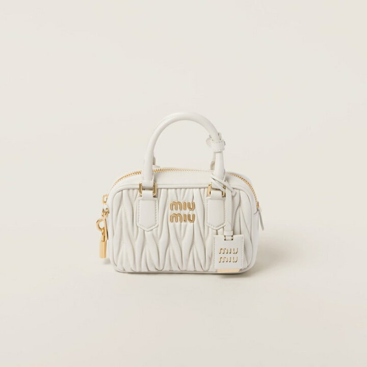 楽天市場】ミュウミュウ MIU MIU 2024/25秋冬 アルカディ マテラッセ 