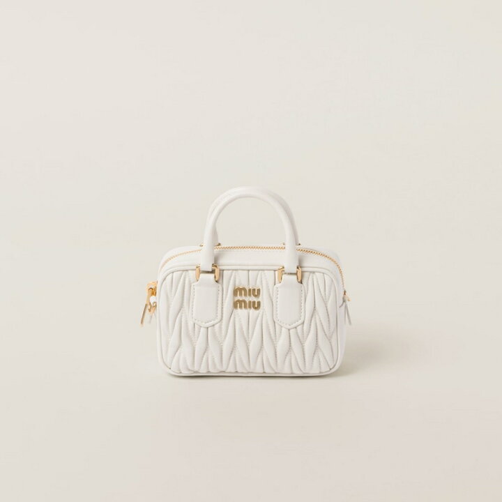 楽天市場】ミュウミュウ MIU MIU 2024/25秋冬 アルカディ マテラッセ 