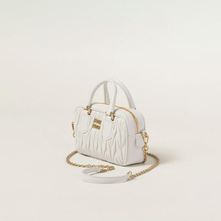 楽天市場】ミュウミュウ MIU MIU 2024/25秋冬 アルカディ マテラッセ 