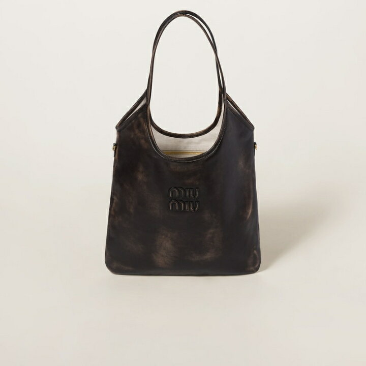 楽天市場】ミュウミュウ MIU MIU 2024/25秋冬 IVY レザー バッグ 