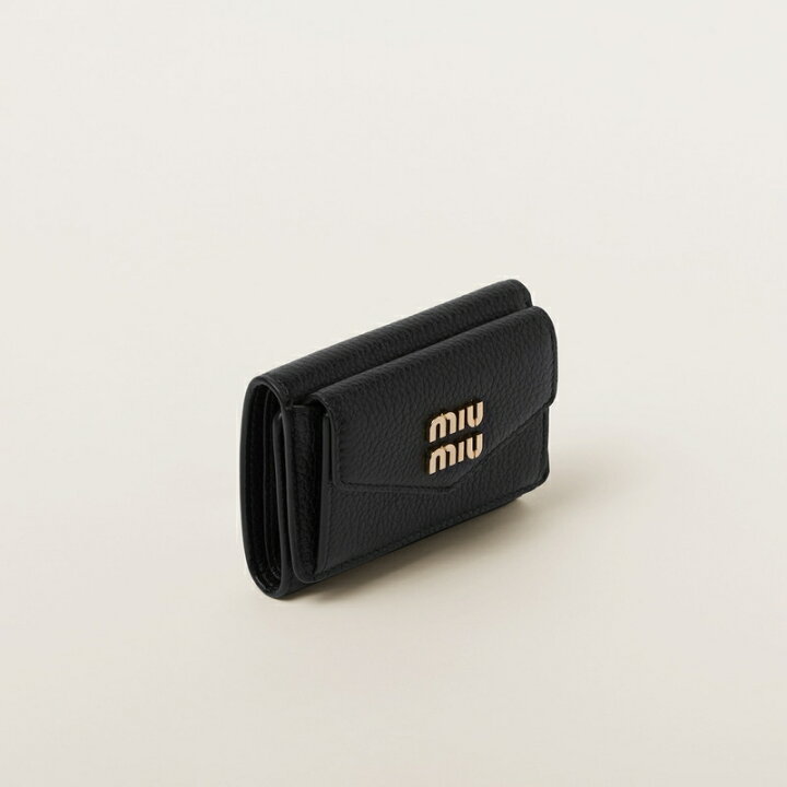 楽天市場】ミュウミュウ MIU MIU ヴィッテロダイノレザー 財布 