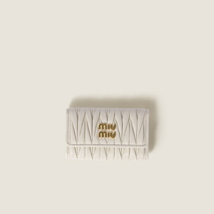 楽天市場】ミュウミュウ MIU MIU マテラッセレザー キーケース 