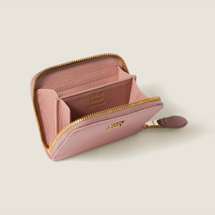 楽天市場】ミュウミュウ MIU MIU レザー コインケース【オーキッド 