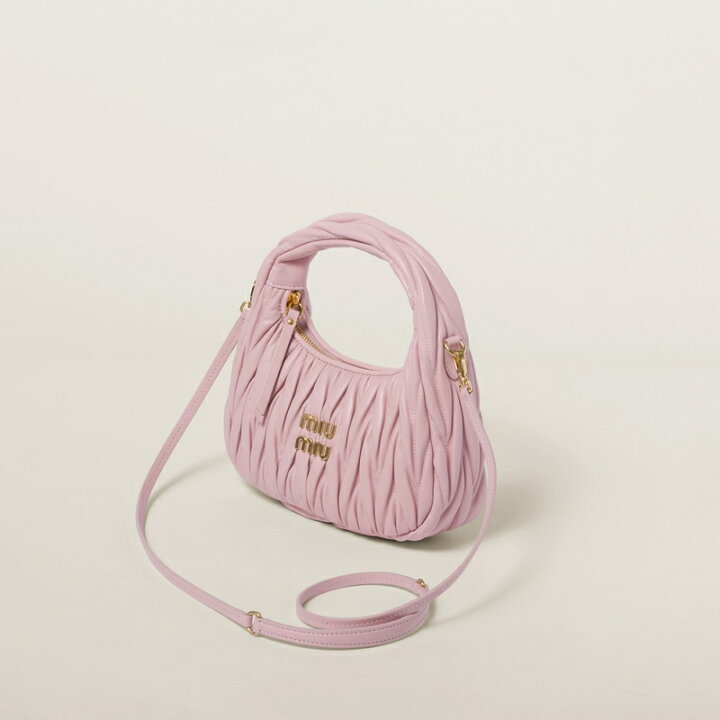 楽天市場】ミュウミュウ MIU MIU ワンダー マテラッセレザー ホーボー 