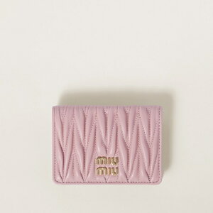 �~���E�~���E MIU MIU �}�e���b�Z���U�[ �J�[�h�P�[�X5MC103_AFPP_F0E18�y�s���N �z�y���������z�y���K�i�z
