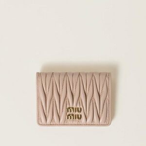 �~���E�~���E MIU MIU �}�e���b�Z���U�[ �J�[�h�P�[�X5MC103_2FPP_F0236�y�s���N�x�[�W�� �z�y���������z�y���K�i�z