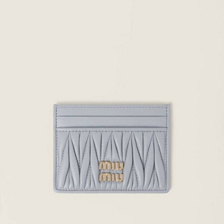 楽天市場】ミュウミュウ MIU MIU マテラッセレザー カードケース
