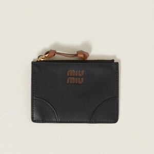 �~���E�~���E MIU MIU ���U�[ �J�[�h�P�[�X5MC093_2CSB_F0B7K�y�u���b�N/�R�j���b�N �z�y���������z�y���K�i�z