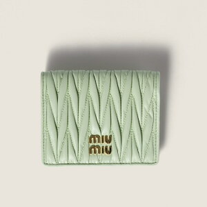 �~���E�~���E MIU MIU �}�e���b�Z���U�[ �܂���z5MV204_AFPP_F0934�y�p�X�e���O���[�� �z�y���������z�y���K�i�z