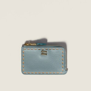 �~���E�~���E MIU MIU ���U�[ �t�@�X�i�[ �J�[�h�z���_�[ 5MB066_2IIB_F03WB�y���C�N�u���[ �z�y���������z�y���K�i�z