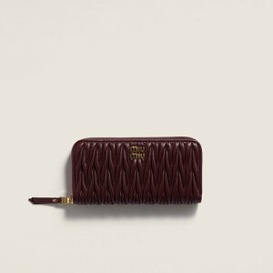 �~���E�~���E MIU MIU ���[�W �}�g���b�Z �i�b�p���U�[ �E�H���b�g 5ML506_AFPP_F0007�y�o�[�K���f�B �z�y���������z�y���K�i�z