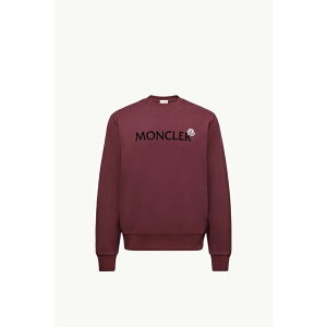 2025/26�H�~ MONCLER �����N���[�� �����YFELPA LOGATA IN COTONE�X�E�F�b�g�ybordeaux �z�y���������z�y���K�i�z