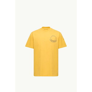 2025/26�H�~ MONCLER �����N���[�� �����YT-SHIRT LOGATA IN COTONET�V���c�ygiallo �z�y���������z�y���K�i�z