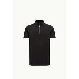 2025/26�H�~ MONCLER �����N���[�� �����YPOLO IN COTONE PIQUET CON PATCH LOGATO�|���V���c�ynero �z�y���������z�y���K�i�z