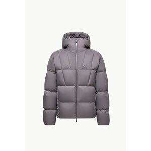 2025/26�H�~ MONCLER �����N���[�� �����YPIUMINO CORTO CON CAPPUCCIO FUSAIN�_�E���W���P�b�g�ygrigio scuro �z�y���������z�y���K�i�z