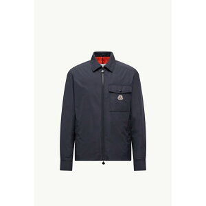 2025/26�H�~ MONCLER �����N���[�� �����YGIACCA CAMICIA IMBOTTITA VIGEON�W���P�b�g�yblu �z�y���������z�y���K�i�z
