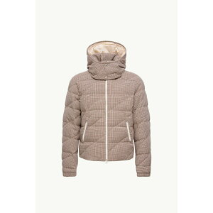 2025/26�H�~ MONCLER �����N���[�� �����YPIUMINO CORTO PSYLLOS IN MISTO LANA CON CAPPUCCIO�_�E���W���P�b�g�ygrigio �z�y���������z�y���K�i�z