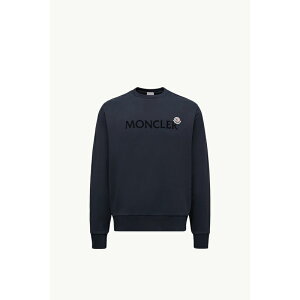 2025/26�H�~ MONCLER �����N���[�� �����YFELPA LOGATA IN COTONE�X�E�F�b�g�yblu notte �z�y���������z�y���K�i�z