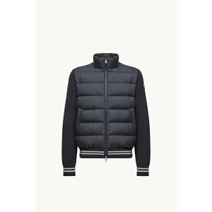 2025/26�H�~ MONCLER �����N���[�� �����YCARDIGAN IMBOTTITO IN COTONE�W���P�b�g�yblu navy �z�y���������z�y���K�i�z