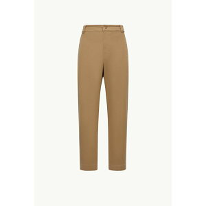 2025/26�H�~ MONCLER �����N���[�� �����YPANTALONI IN GABARDINE DI COTONE�p���c�ybeige �z�y���������z�y���K�i�z