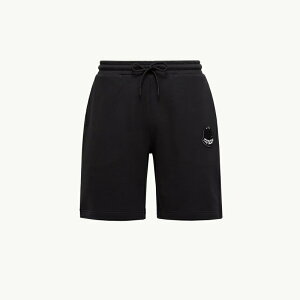 2025/26�H�~ MONCLER �����N���[�� �����YSHORTS IN COTONE CON PATCH CON LOGO�p���c�ynero �z�y���������z�y���K�i�z