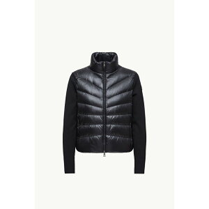 2025/26H~ MONCLER N[ fB[XCARDIGAN IMBOTTITO IN LANAJ[fBKynero zyzyKiz