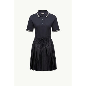 2025/26�H�~ MONCLER �����N���[�� ���f�B�[�XABITO A POLO IN COTONE PIQUET�|���V���c�yblu navy �z�y���������z�y���K�i�z
