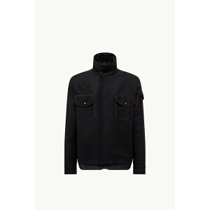 2025/26�H�~ MONCLER �����N���[�� �����YAVOINE SHORT WOOL DOWN JACKET�_�E���W���P�b�g�yNero �z�y���������z�y���K�i�z