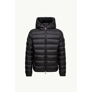 2025/26�H�~ MONCLER �����N���[�� �����YNAJAN SHORT DOWN JACKET WITH HOOD�_�E���W���P�b�g�yNero �z�y���������z�y���K�i�z