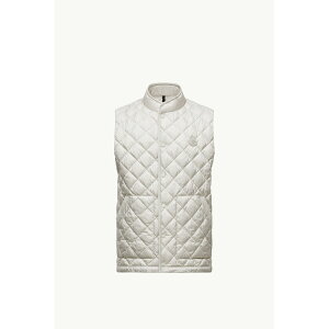 2025/26�H�~ MONCLER �����N���[�� �����YLYCOPE PADDED VEST WITH DIAMOND QUILTING�_�E���x�X�g�yGrigio Ghiaccio �z�y���������z�y���K�i�z