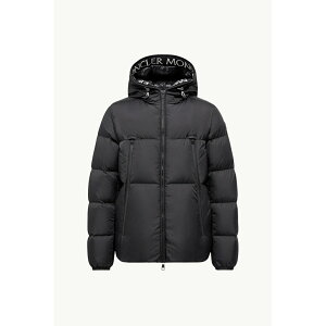 2025/26�H�~ MONCLER �����N���[�� �����YMONCLA SHORT HOODED DOWN JACKET�_�E���W���P�b�g�yNero �z�y���������z�y���K�i�z