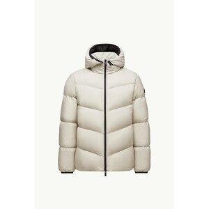 2025/26�H�~ MONCLER �����N���[�� �����YFOREZ SHORT DOWN JACKET WITH HOOD�_�E���W���P�b�g�yGrigio Pietra �z�y���������z�y���K�i�z