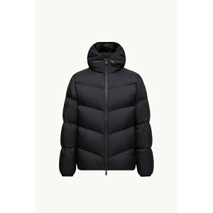 2025/26�H�~ MONCLER �����N���[�� �����YFOREZ SHORT DOWN JACKET WITH HOOD�_�E���W���P�b�g�yNero �z�y���������z�y���K�i�z