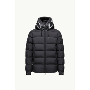 2025/26�H�~ MONCLER �����N���[�� �����YCARDERE SHORT DOWN JACKET WITH HOOD�_�E���W���P�b�g�yNero �z�y���������z�y���K�i�z