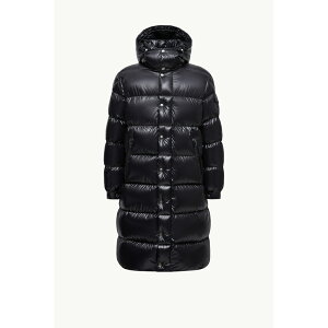 2025/26�H�~ MONCLER �����N���[�� �����YHANOVERIAN LONG DOWN JACKET WITH HOOD�_�E���W���P�b�g�yNero �z�y���������z�y���K�i�z