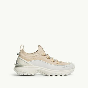 2025/26秋冬 MONCLER モンクレール メンズTRAILGRIP LITE3 SNEAKERS IN NUBUCK AND NUBUCKスニーカー【Bianco Avorio 】【送料無料】【正規品】