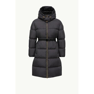 2025/26�H�~ MONCLER �����N���[�� ���f�B�[�XBRIANT LONG DOWN JACKET WITH HOOD�_�E���W���P�b�g�yNero �z�y���������z�y���K�i�z