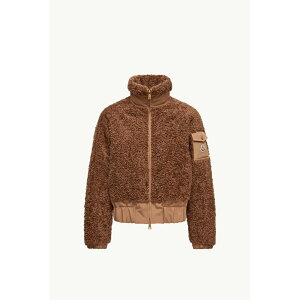2025/26�H�~ MONCLER �����N���[�� ���f�B�[�XCOLIGNY SHORT DOWN JACKET WITH TEDDY�_�E���W���P�b�g�yMarrone �z�y���������z�y���K�i�z