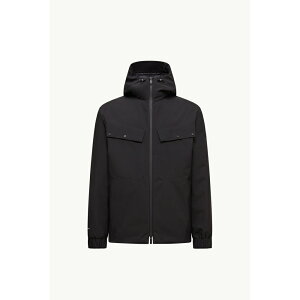 2025/26�H�~ MONCLER �����N���[�� �����YESCURAYS SHORT DOWN JACKET WITH HOOD�_�E���W���P�b�g�yNero �z�y���������z�y���K�i�z