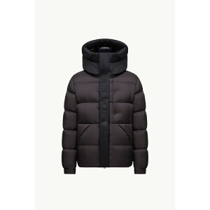 2025/26�H�~ MONCLER �����N���[�� �����YMADEIRA SHORT DOWN JACKET WITH HOOD�_�E���W���P�b�g�yMarrone �z�y���������z�y���K�i�z