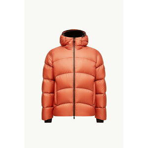 2025/26�H�~ MONCLER �����N���[�� �����YFULCRAN SHORT DOWN JACKET WITH HOOD�_�E���W���P�b�g�yArancione Scuro �z�y���������z�y���K�i�z
