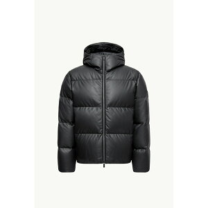 2025/26�H�~ MONCLER �����N���[�� �����YMENTONE SHORT NAPPA DOWN JACKET WITH HOOD�_�E���W���P�b�g�yNero �z�y���������z�y���K�i�z