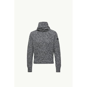 2025/26�H�~ MONCLER �����N���[�� ���f�B�[�XALPACA BLEND TURTLENECK SWEATER�Z�[�^�[�yGrigio Scuro �z�y���������z�y���K�i�z
