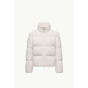 2025/26�H�~ MONCLER �����N���[�� ���f�B�[�XMORNAS SHORT DOWN JACKET�_�E���W���P�b�g�yBianco Avorio �z�y���������z�y���K�i�z